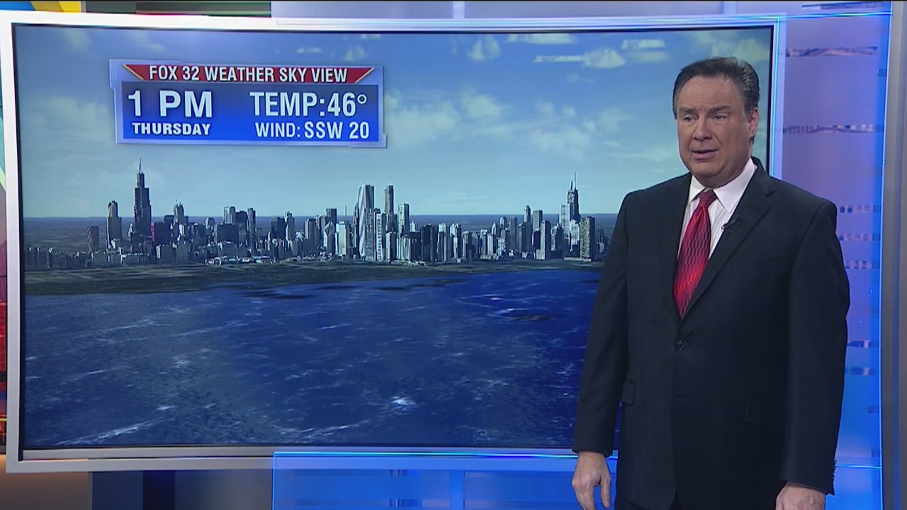 Early morning forecast for Chicagoland on Jan. 9th