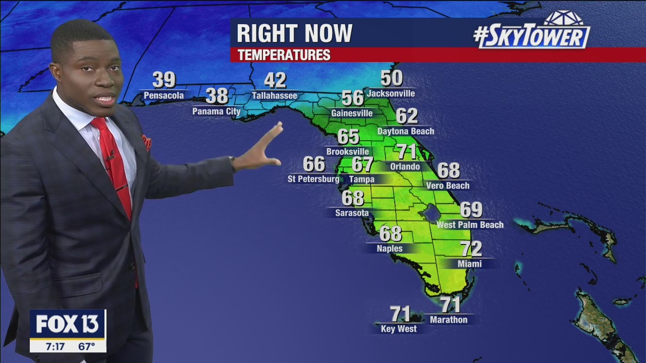 Saturday morning forecast