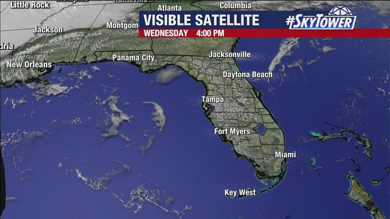 Wednesday evening forecast