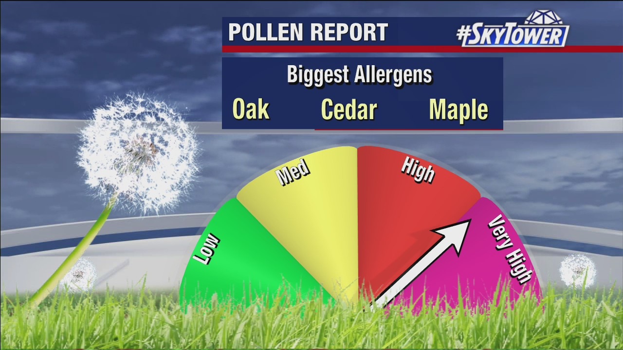 Tuesday evening weathercast
