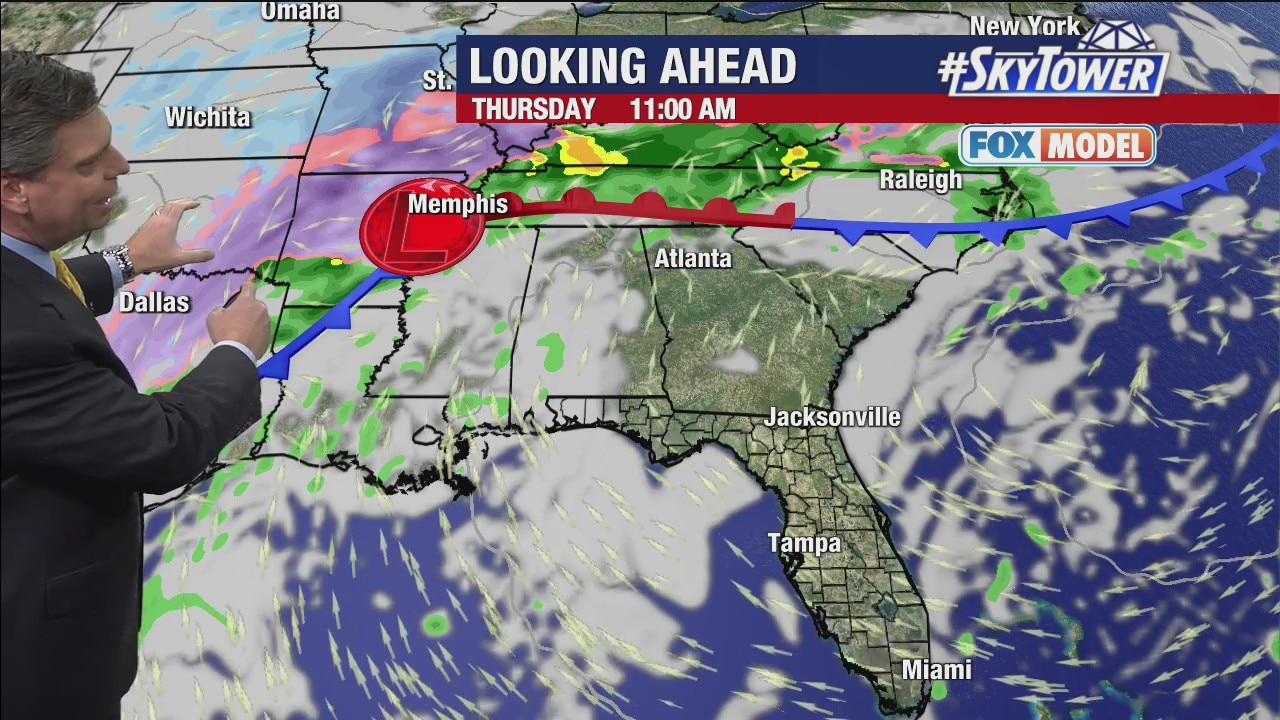 Wednesday afternoon forecast