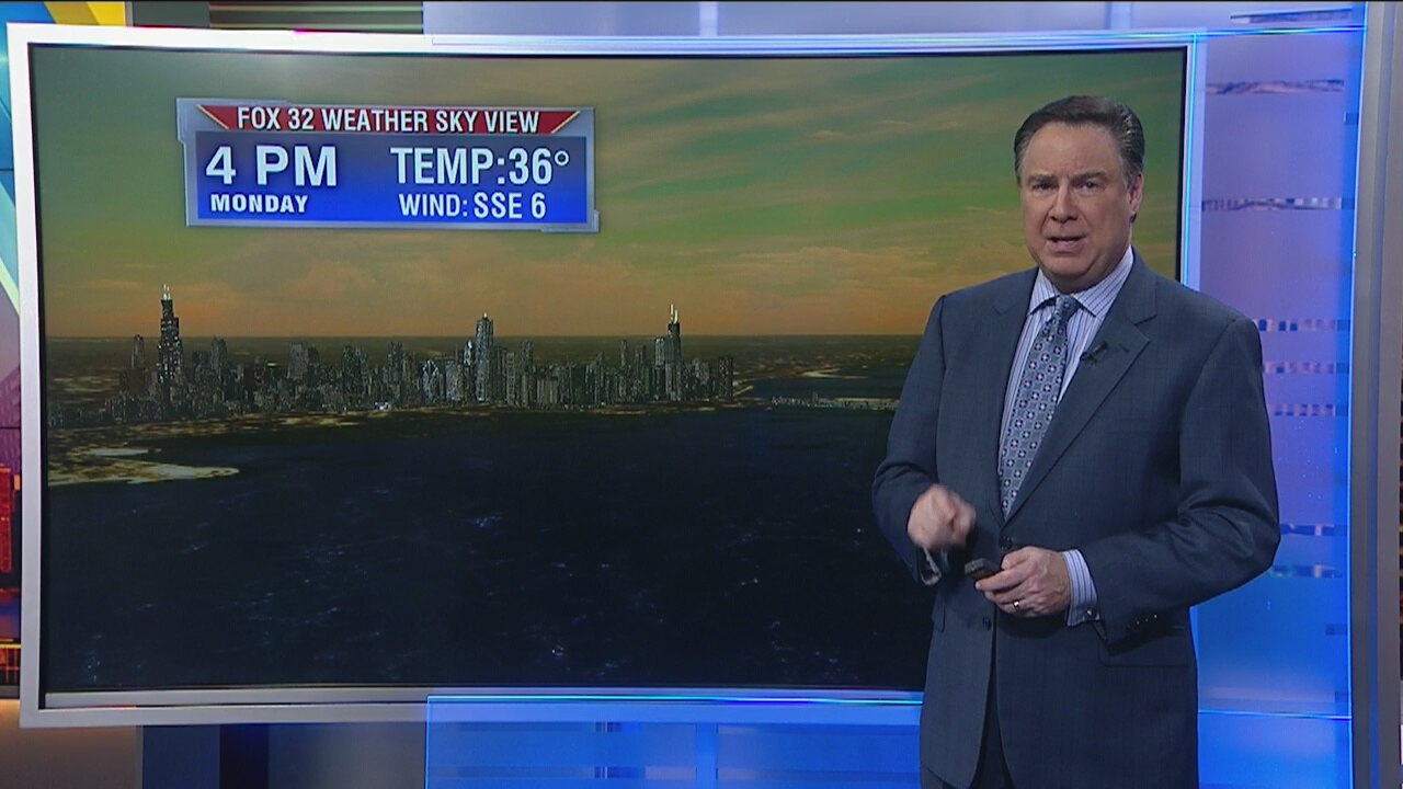 Early morning forecast for Chicagoland on Jan. 13th