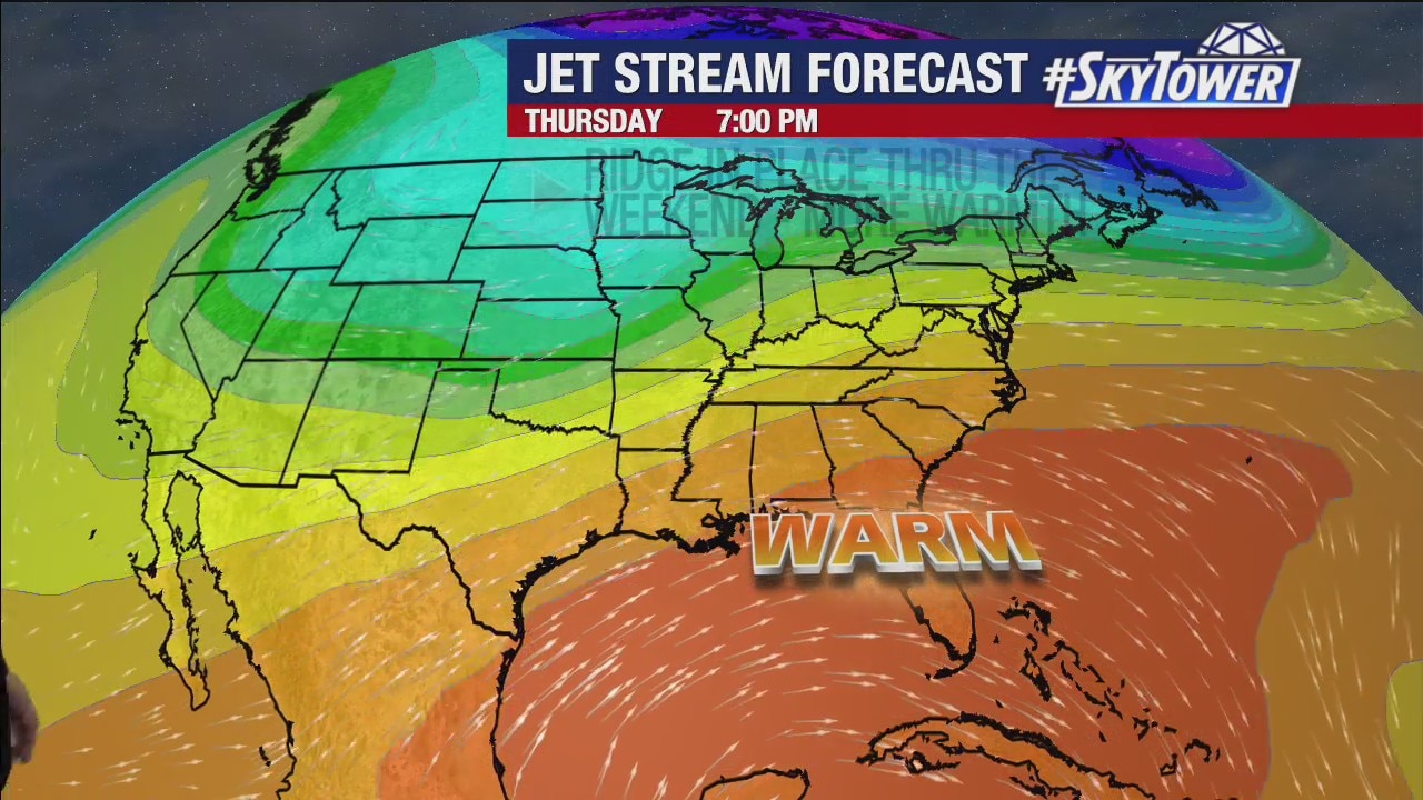 Thursday evening forecast