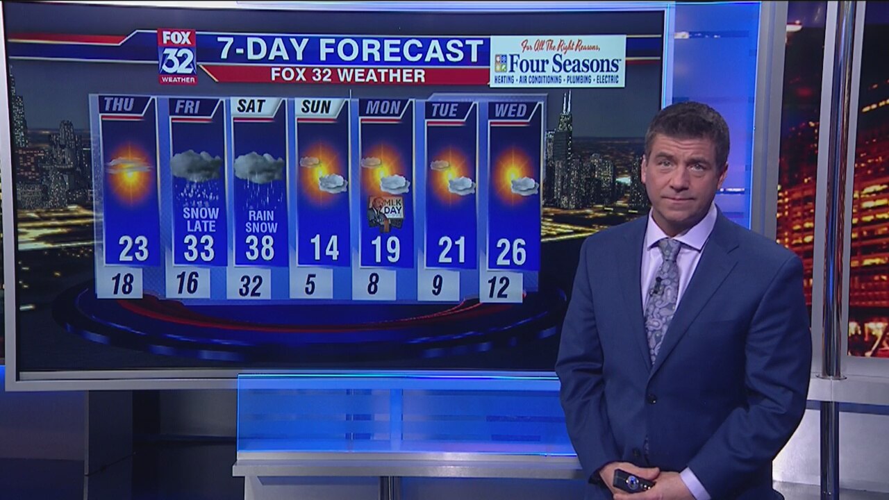 Chicagoland 10 p.m. weather: Jan. 15, 2020