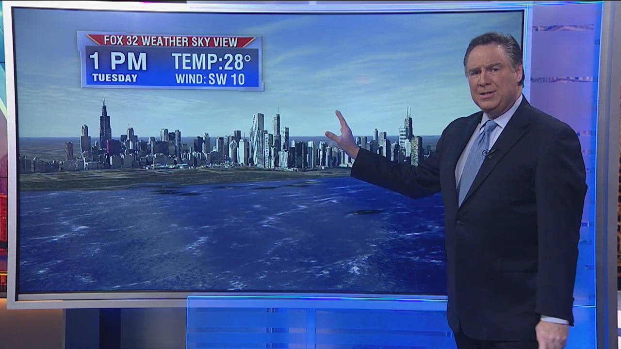 Early morning forecast for Chicagoland on Jan. 21st