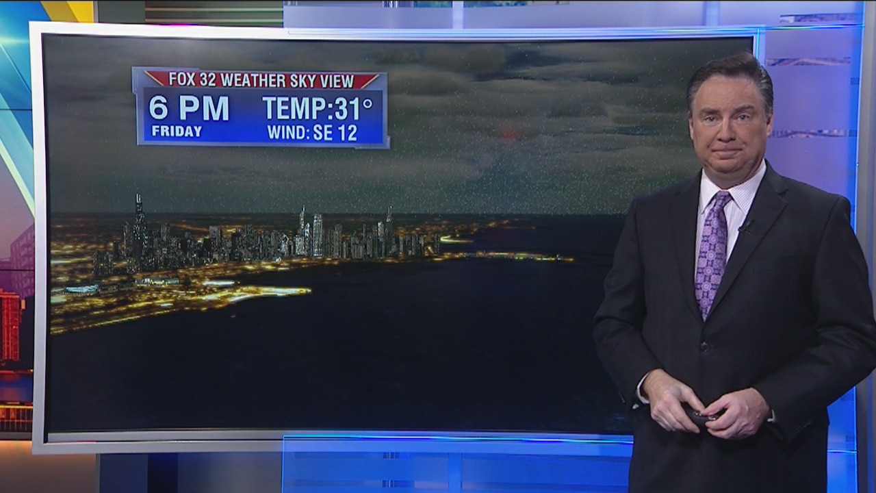 Early morning forecast for Chicagoland on Jan. 17th