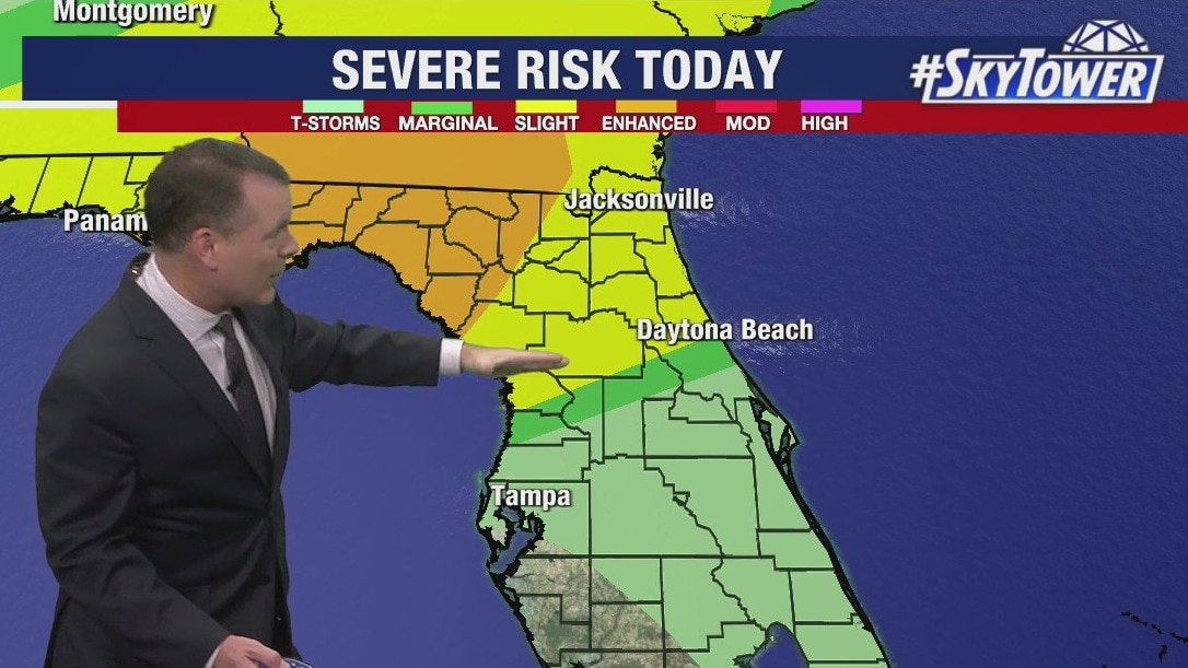 Friday morning forecast