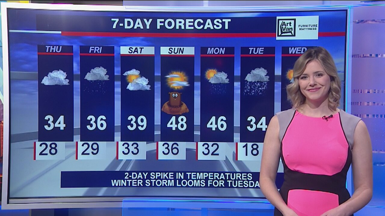 Morning forecast for Chicagoland on Jan. 30th