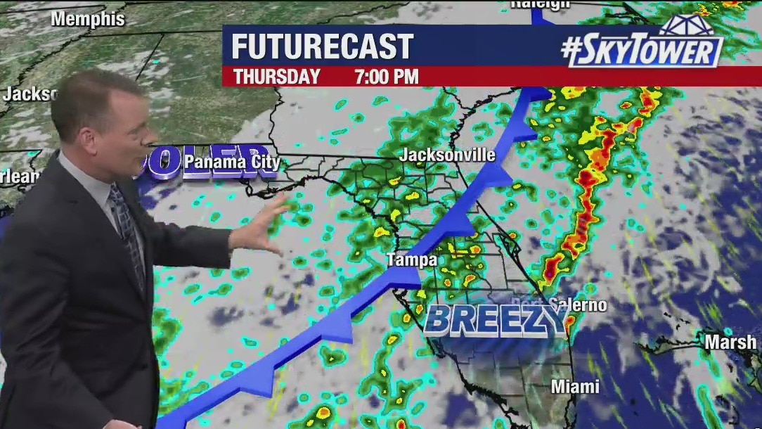 Tuesday morning forecast