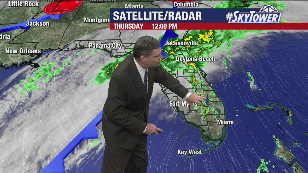 Thursday afternoon forecast