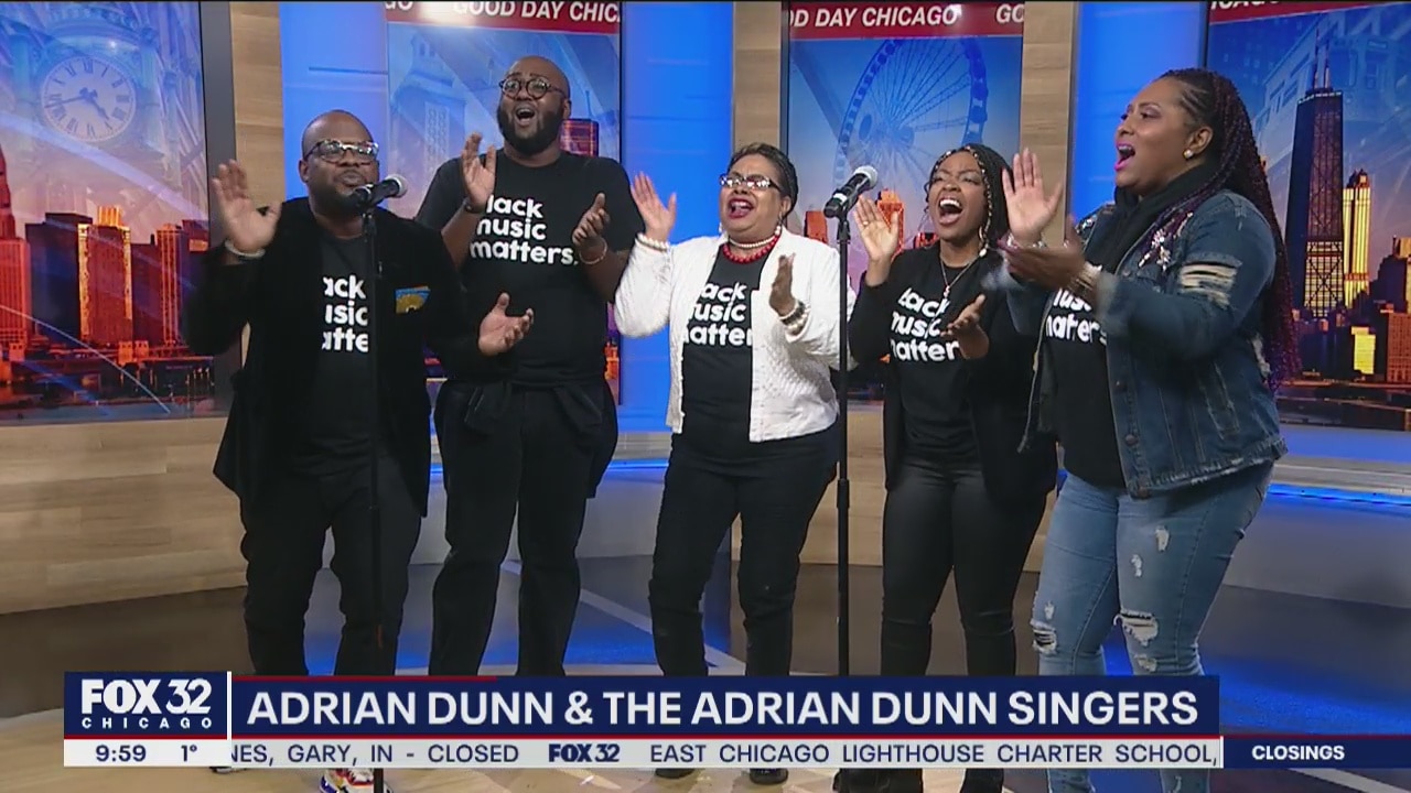 Adrian Dunn and the Adrian Dunn Singers perform on Good Day Chicago