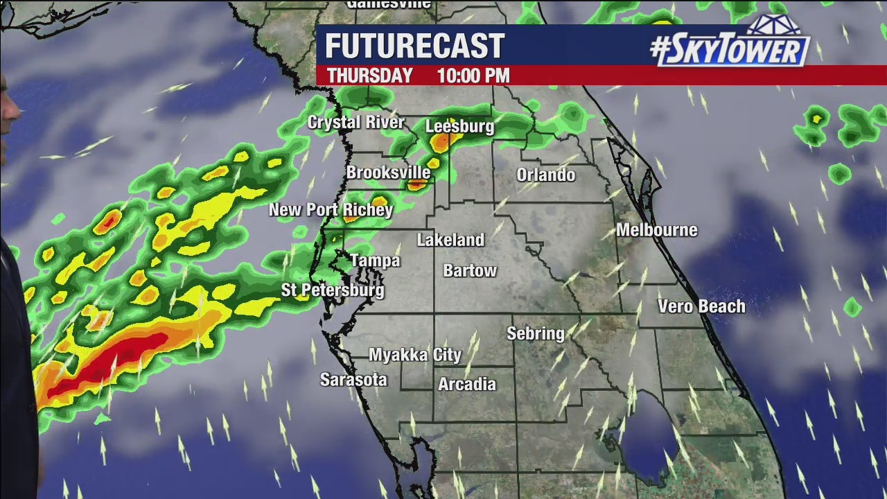 Thursday evening weathercast