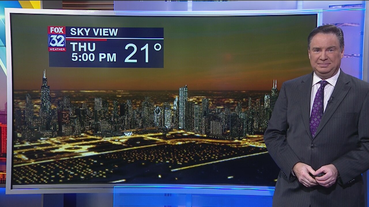 Early morning forecast for Chicagoland on Feb. 20th