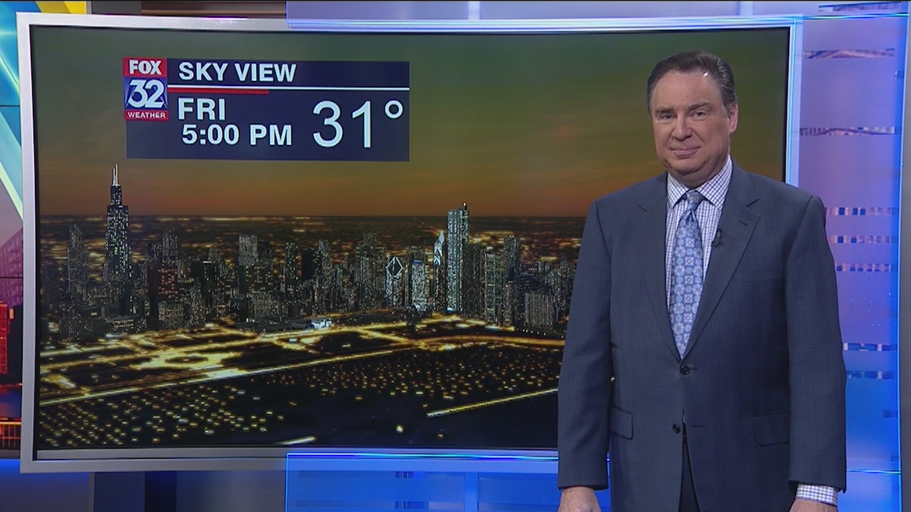 Early morning forecast for Chicagoland on Feb. 21st