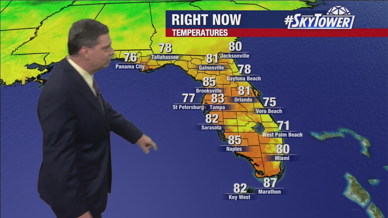 Friday afternoon forecast