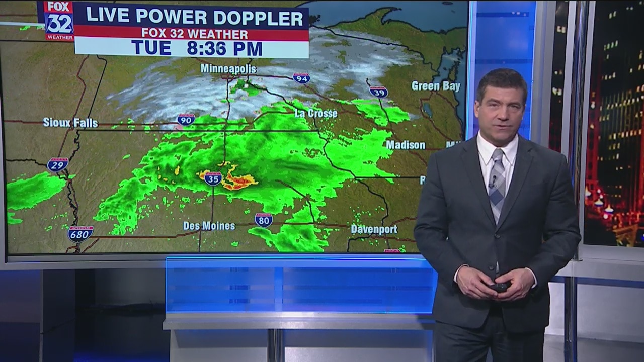 Chicagoland 10 p.m. weather: March 10, 2020