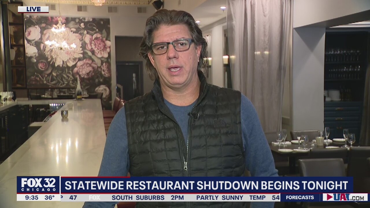 Statewide restaurant and bar shutdown begins tonight