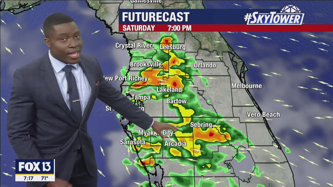 Saturday morning forecast