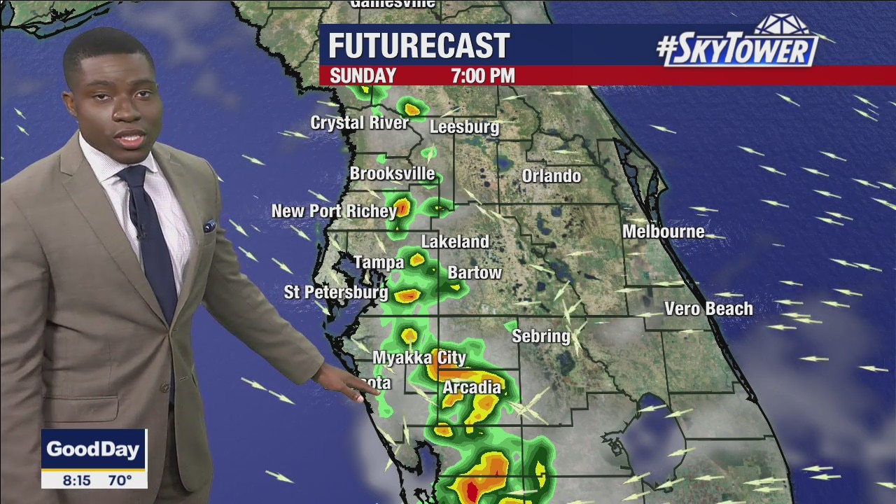 Sunday morning forecast