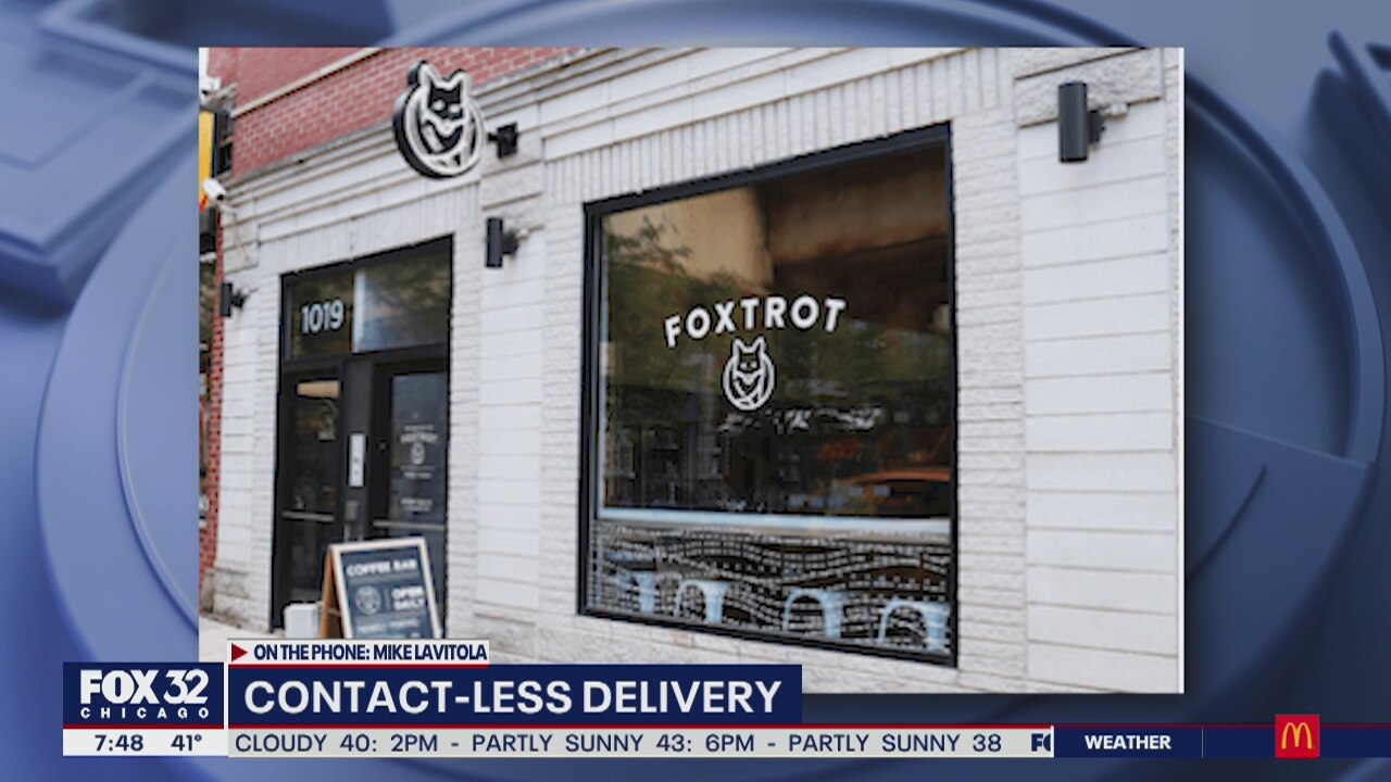 Contactless delivery eases the burden of maintaining social distancing