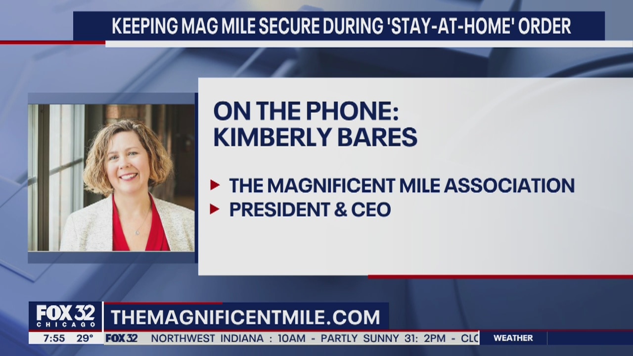 Keeping the Magnificent Mile secure during state stay-at-home order