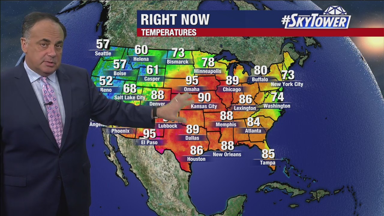 Wednesday evening forecast