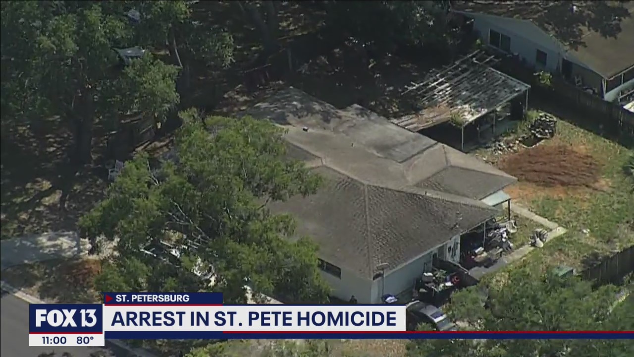 Arrest made in St. Pete homicide