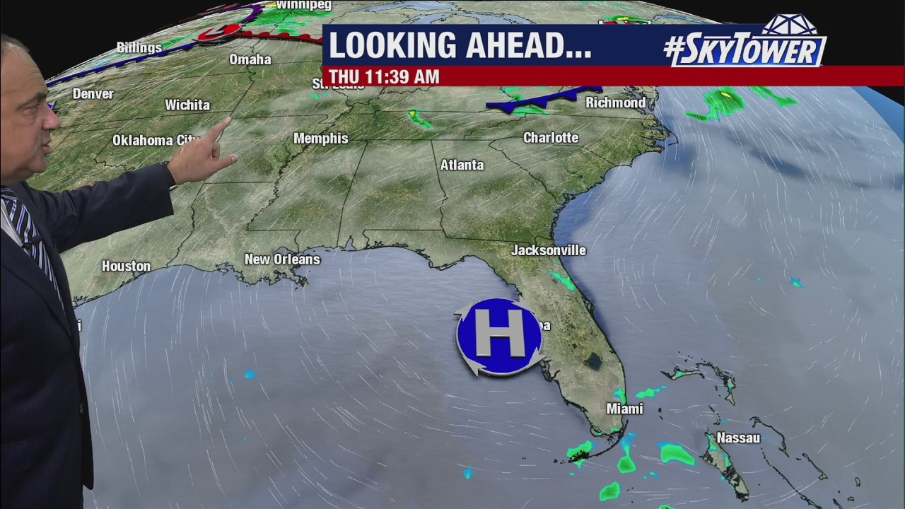 Tuesday evening forecast