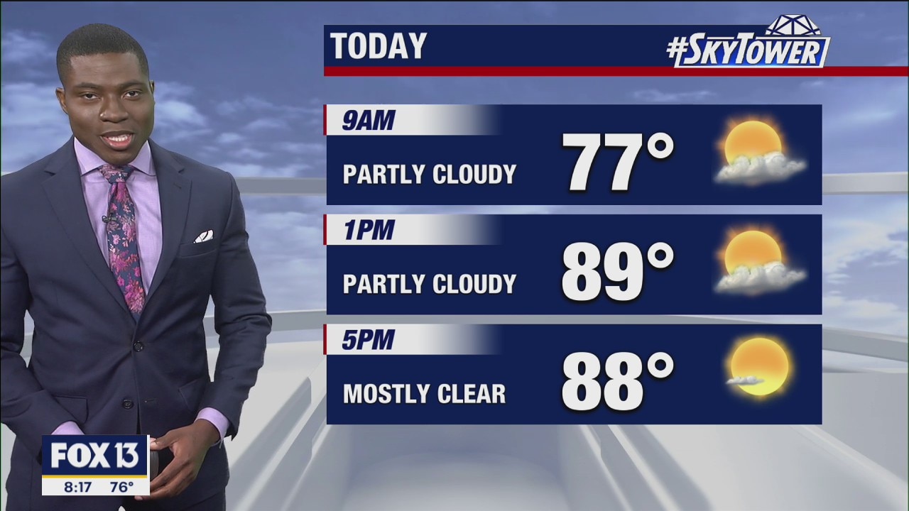 Sunday morning forecast