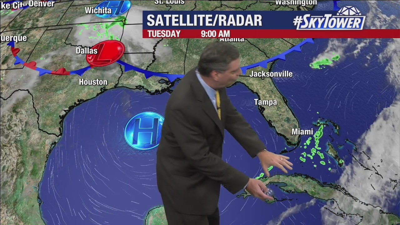 Tuesday afternoon forecast