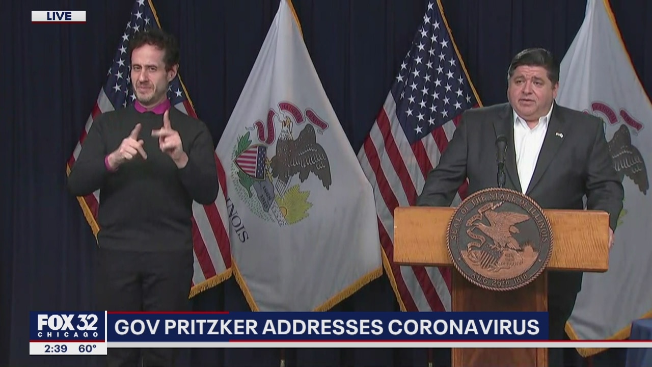 Pritzker rips federal government for coronavirus response