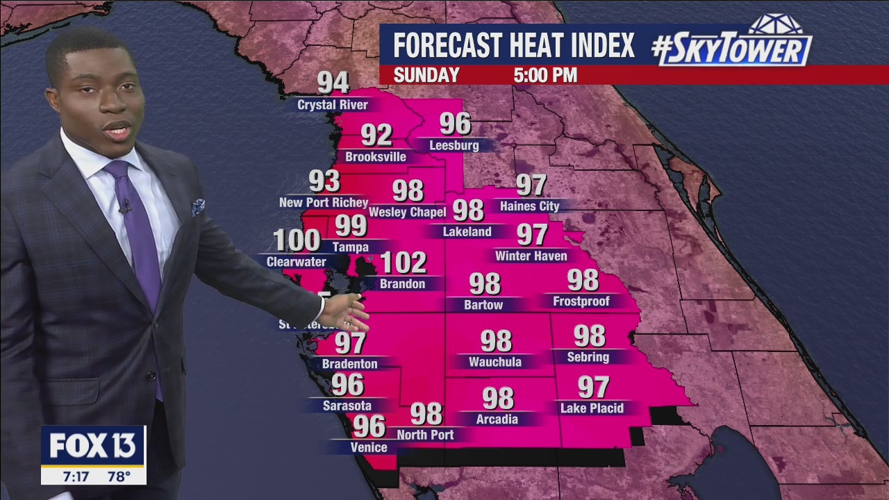 Sunday morning forecast