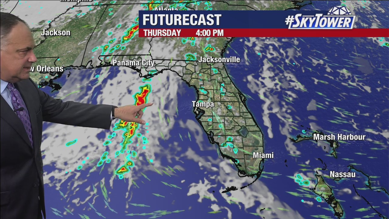 Wednesday evening forecast