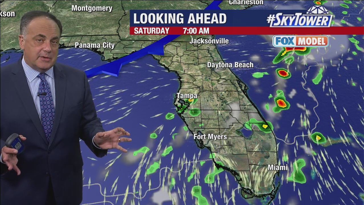 Thursday evening forecast