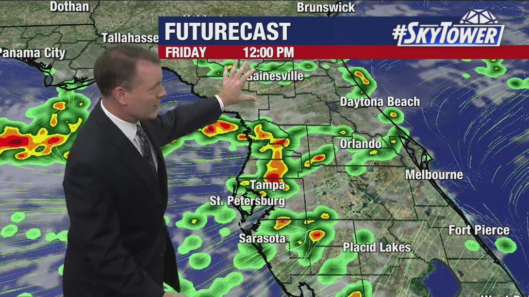 Friday morning forecast