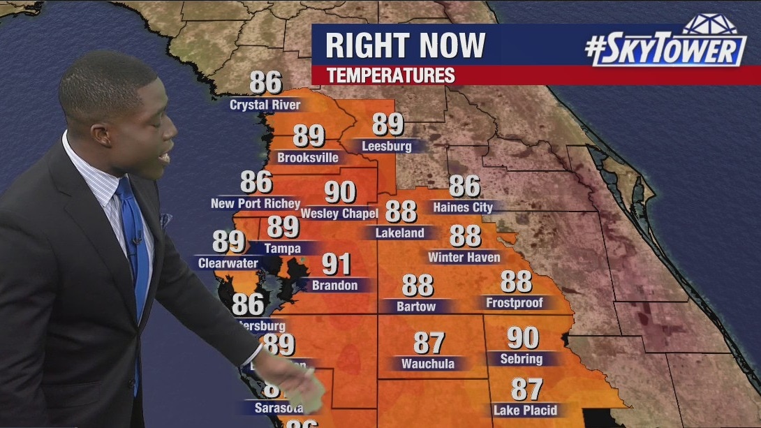 Wednesday afternoon forecast