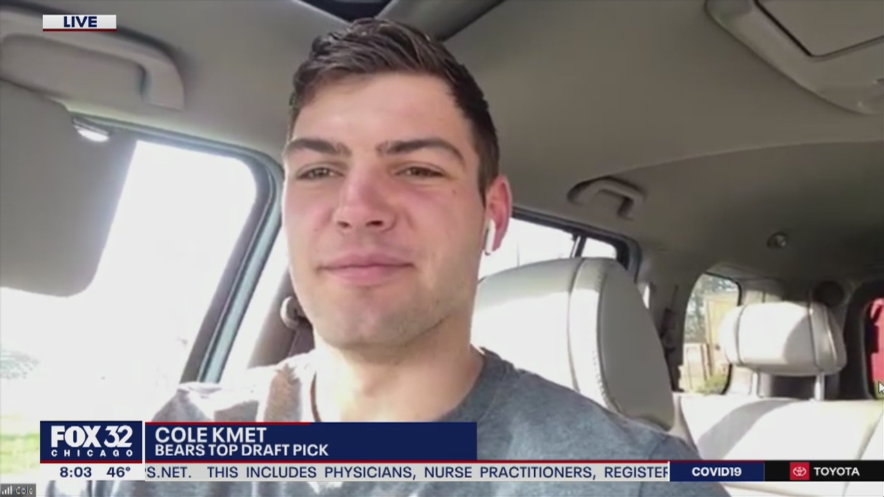 Bears top pick Cole Kmet reflects on Draft Day experience, previews upcoming season
