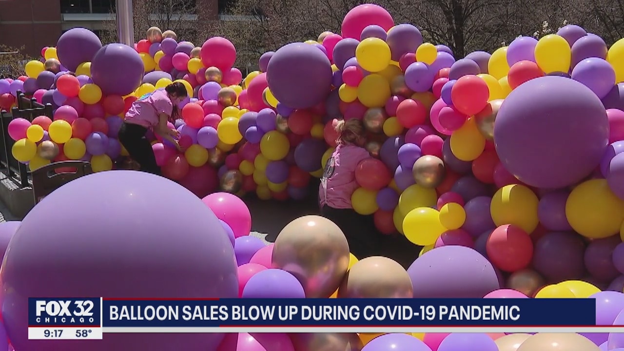 Balloon sales skyrocket amid COVID-19 pandemic