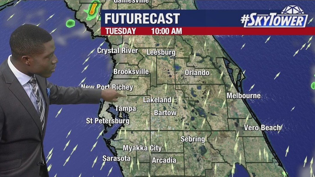 Tuesday morning forecast