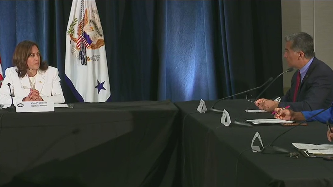 VP Kamala Harris visits MacDill Air Force Base