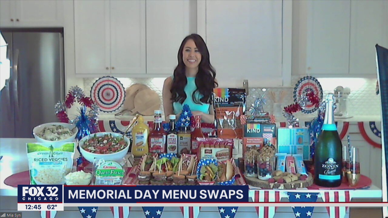 Healthy menu swaps just in time for Memorial Day