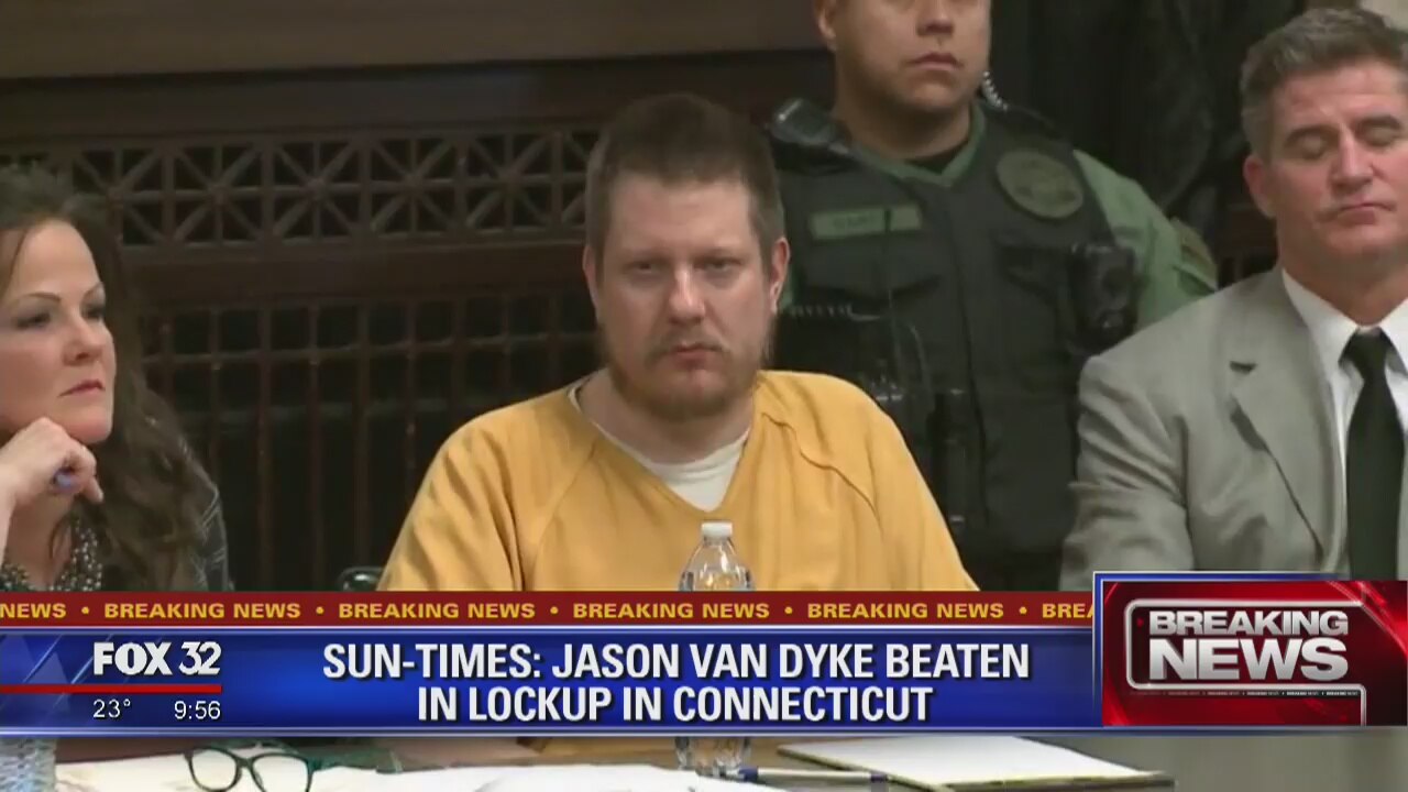 Reports: Jason Van Dyke beaten up in Connecticut prison