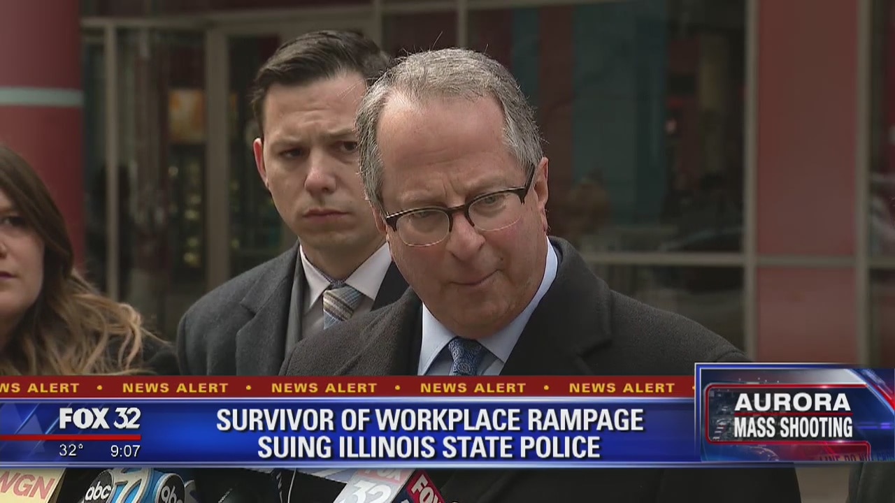 Victim in Aurora warehouse shooting sues Illinois State Police