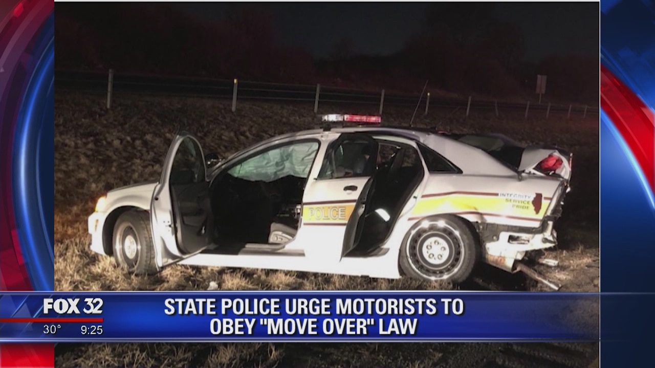With 14 troopers hit, Pritzker urges highway caution