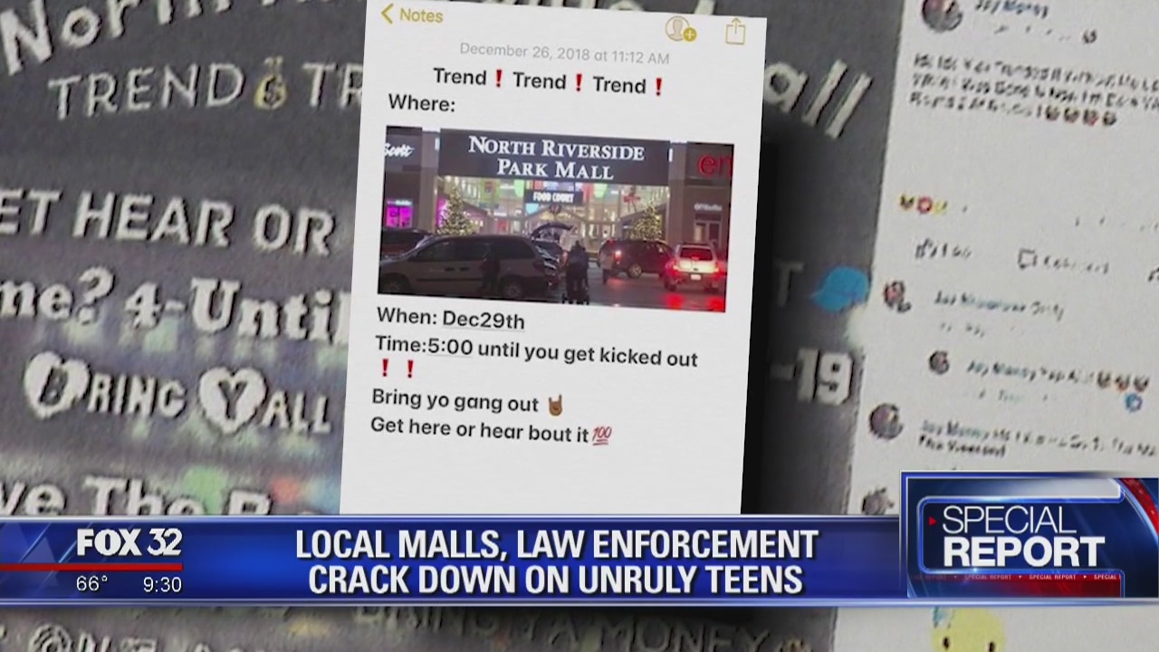 FOX 32 Special Report: Local malls cracking down on unruly teens