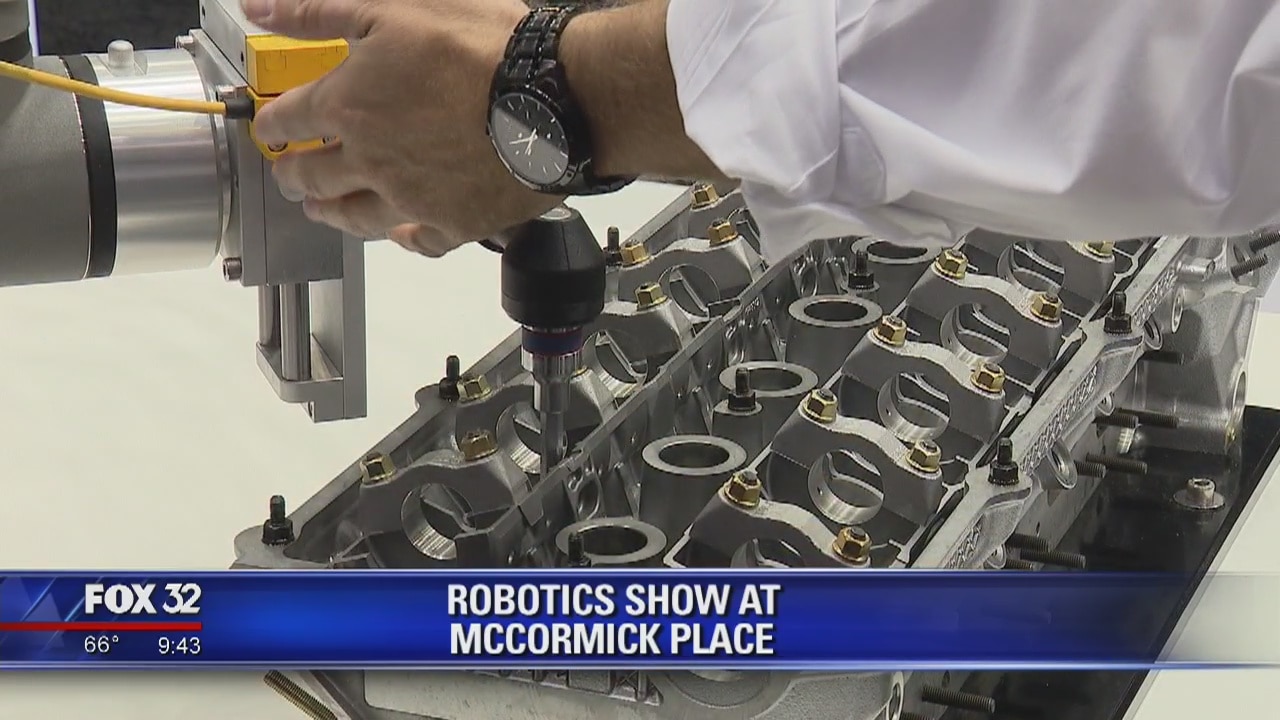 Robotics show opens at McCormick Place in Chicago