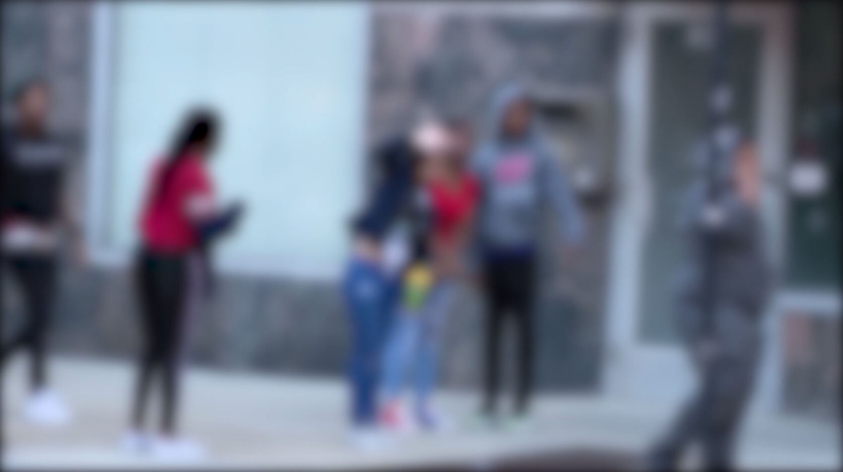 Some taken into custody after group causes problems in River North