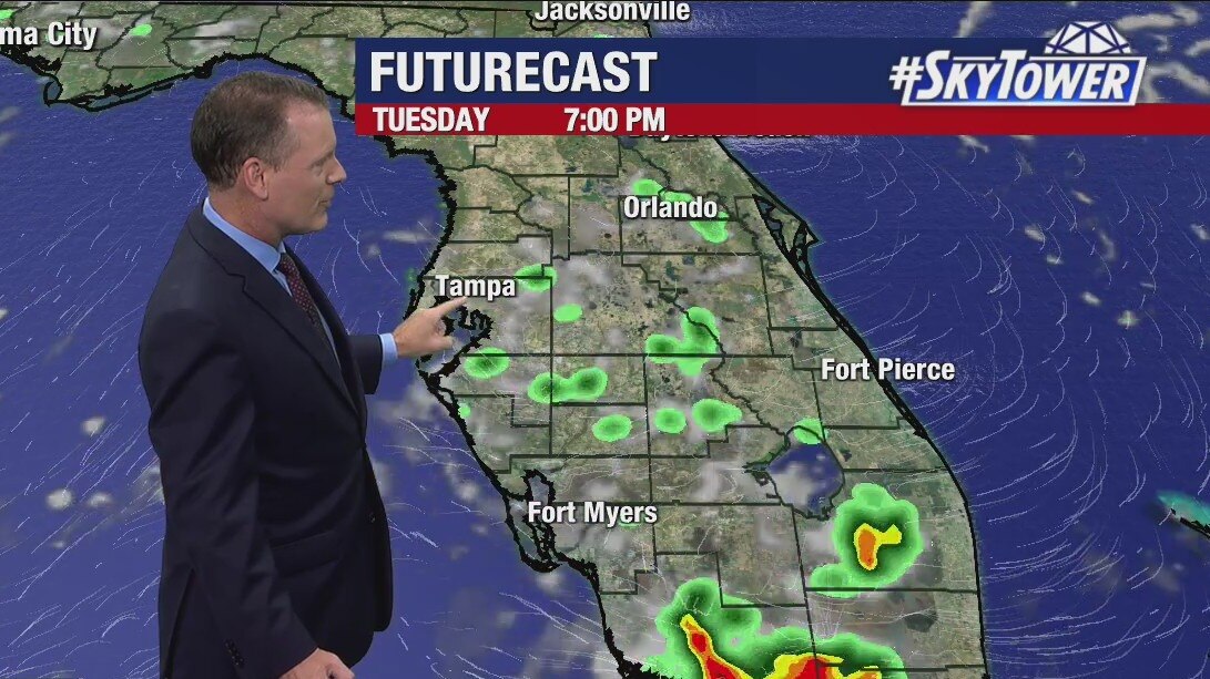 Tuesday morning forecast