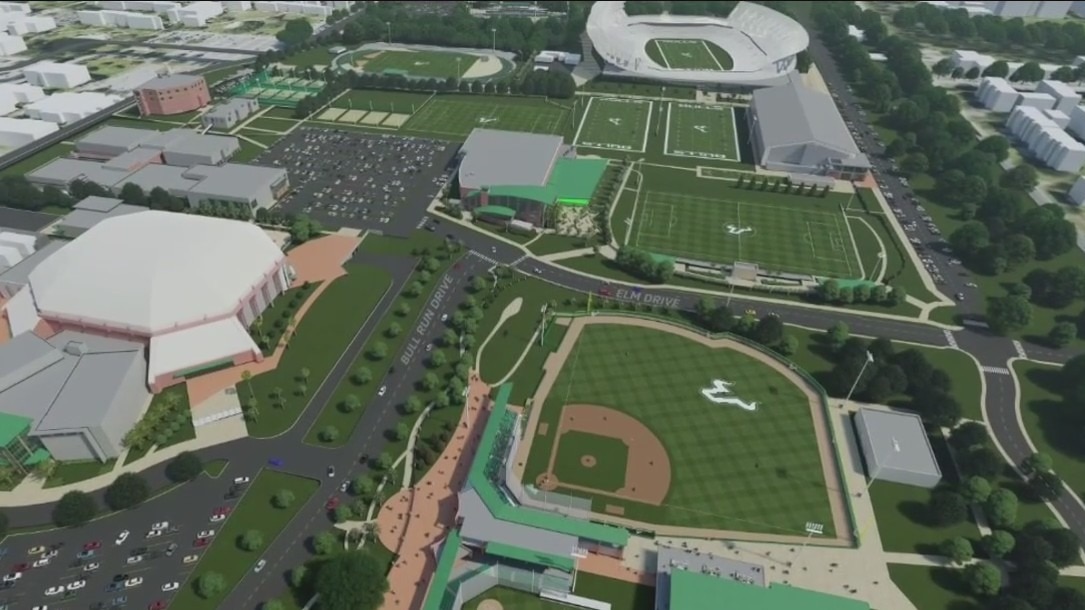 USF to discuss on-campus football stadium after release of renderings