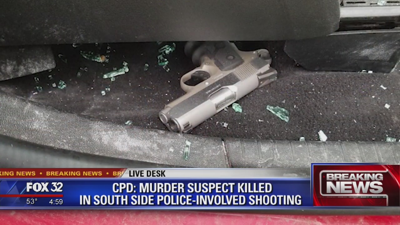 Man killed after pulling gun on cops in South Chicago, police say
